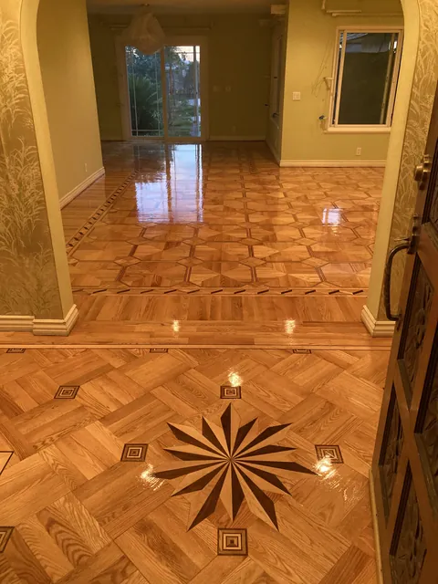 Parquet hardwood flooring by SHS Hardwood Flooring