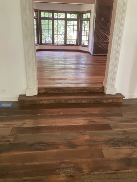 Hardwood flooring installation by SHS Hardwood Flooring